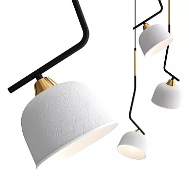 Indigo 10005_3P Pendant Light 3D model image 1 