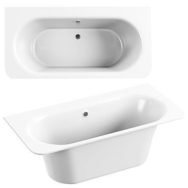 Astra Form Prima Stone Bathtub 3D model image 1 