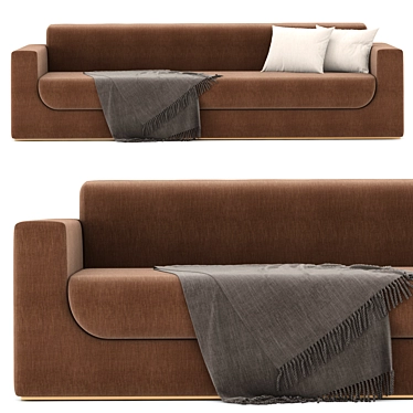 Modern Chic RH Sofa 3D model image 1 
