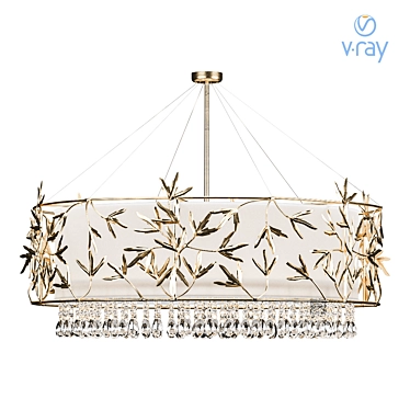 Tredici Design Mariflora Pendant Light 3D model image 1 