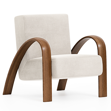 Timeless GRANDMA Light Armchair 3D model image 1 
