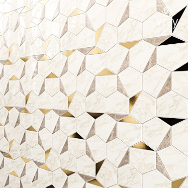 Marvel Edge Gold Hex Collection 3D model image 1 