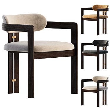 Sleek Kibo Chair 2017 Model 3D model image 1 