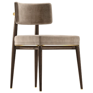 Modern Aster Frank Dining Chair 3D model image 1 