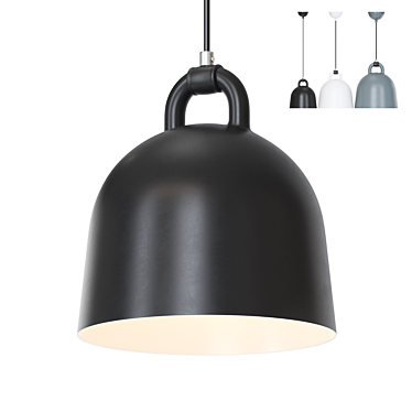 Scandium Pendant Lamp - Nordic Style 3D model image 1 