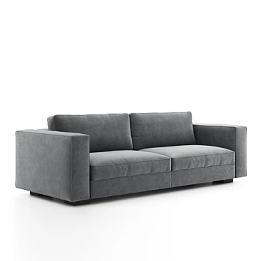 Sophisticated Manhattan Sofa - Highland Furniture 3D model image 1 