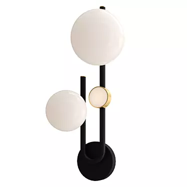 Elegant Favourite Soffiato Wall Light 3D model image 1 