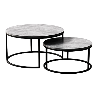 Coffee table Modern Round coffee table