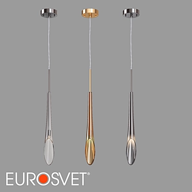 Eurosvet Folio Pendant Light 3D model image 1 