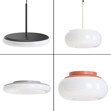 MOZZI Pendant Lights Collection 3D model image 1 