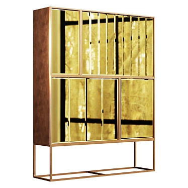 Wolfang Storage Cabinet - Bold Forms 3D model image 1 