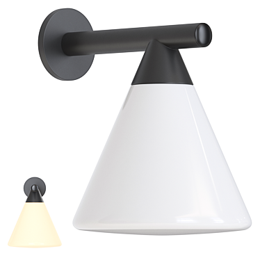 Ago PROBE Wall Sconce 3D model image 1 