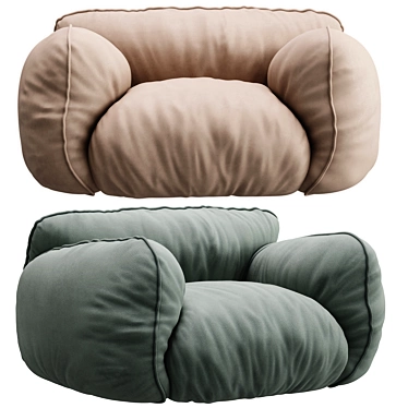 Cloud by Gervasoni Sofa Design 3D model image 1 