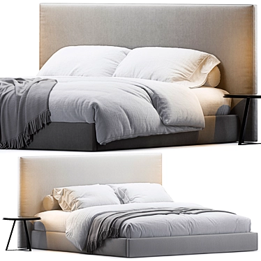 Sullivan fabric platform bed