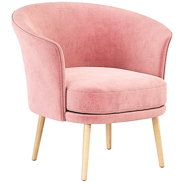 Hay Dorso Armchair 3D Model 3D model image 1 