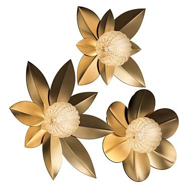 Modern Wall Light Gigi by ImperiumLoft 3D model image 1 
