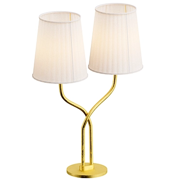 Exquisite Rare Table Lamp 3D model image 1 