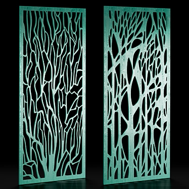 Decorative Panel Set 19 3D model image 1 