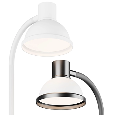 Iconic LP Post Light 3D model image 1 