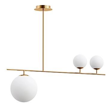 Sleek Vasty Model Lamp 3D model image 1 