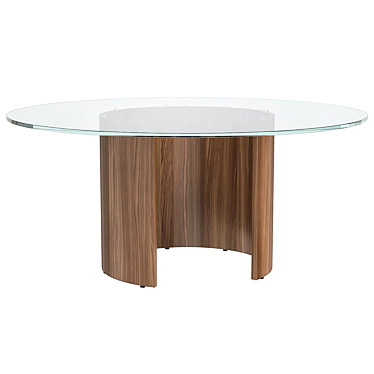 Sleek Saturn Coffee Table Product 3D model image 1 