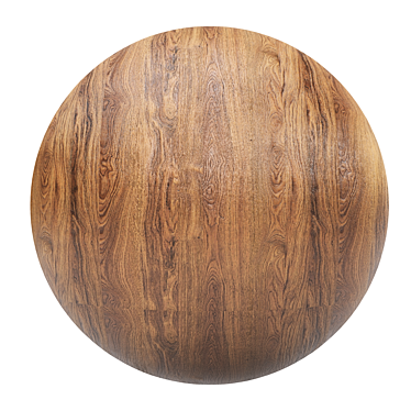 Oak PBR 8K Textures Bundle 3D model image 1 