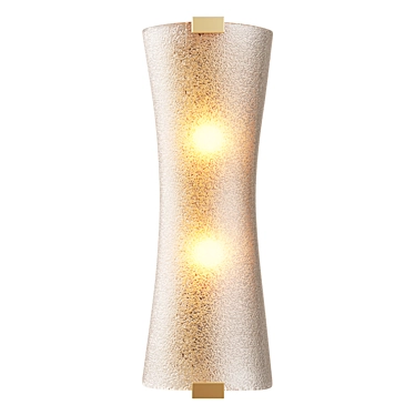 Eichholtz Wall Lamp Bern - Stylish Metal & Glass 3D model image 1 