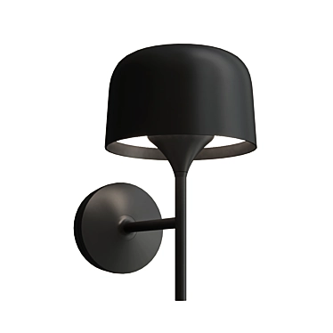 Sleek Bol Wall Lamp Unique 3D model image 1 