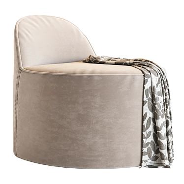 Baxter Nina 2016 Modern Sofa 3D model image 1 