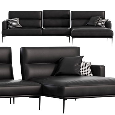 Modern Egoitaliano FENG Sofa Set 3D model image 1 