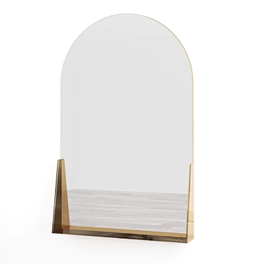 Sleek Feehan Mirror Design 3D model image 1 