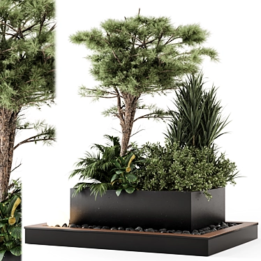 2015 Backyard Landscape Set 1254 3D model image 1 