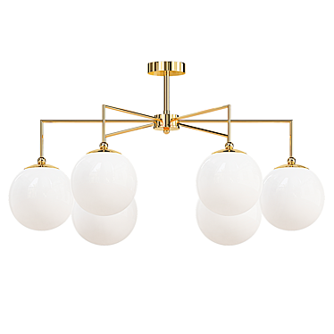  Modern Favourite Undine Chandelier 3D model image 1 