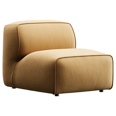 BoConcept Carmo Modern Sofa Design 3D model image 1 