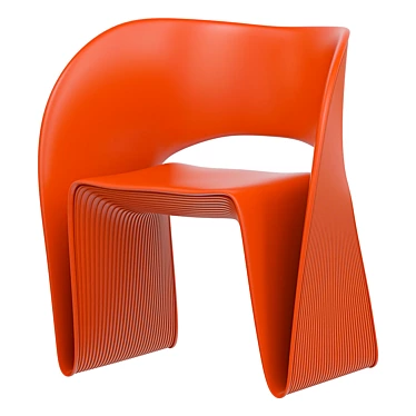 Modern Little Armchair "Raviolo 3D model image 1 