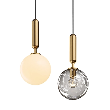 Polaris One Pendant Light Model 3D model image 1 