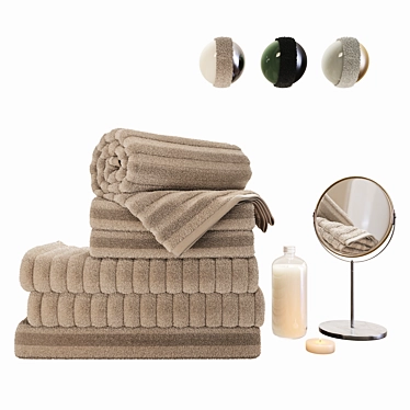 Decorative set for bathroom v1