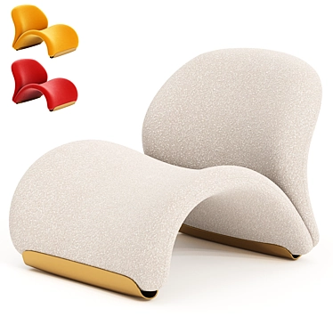  Modern Visit Armchair 2014 Home 3D model image 1 