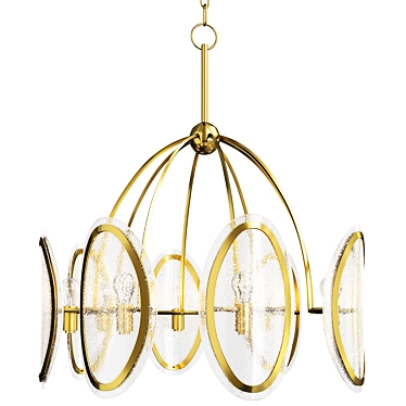 Sleek Hudson Valley Chandelier 3D model image 1 