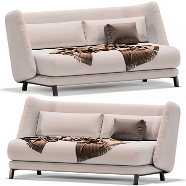 Modern JASON Sofa By SOFTLINE 3D model image 1 