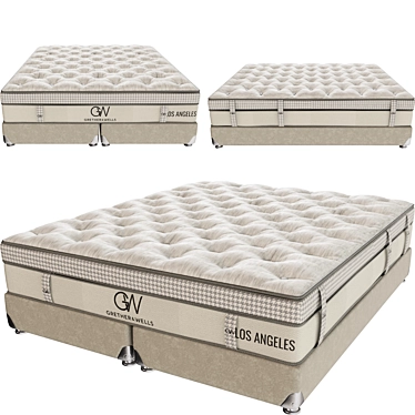 Grether & Wells LA Mattress 3D model image 1 