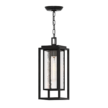  Republic Oil Rubbed Bronze Outdoor Hanging Light 3D model image 1 