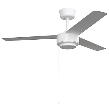  Nordic Bliss Ceiling Fan 3D model image 1 