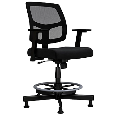 Modern Ikea Office Chair Rotation System 3D model image 1 