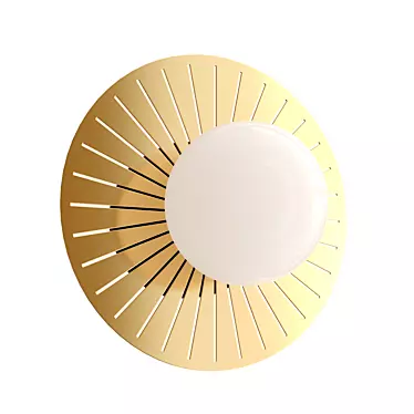 Stylish SONNENBLUME 2356-1W Sconce 3D model image 1 