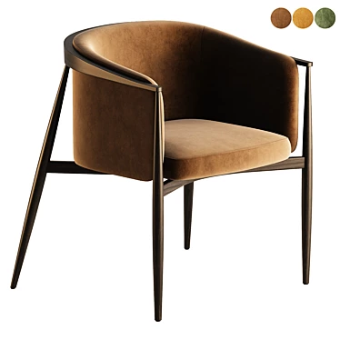 Modern ARYA K Chair Design 3D model image 1 