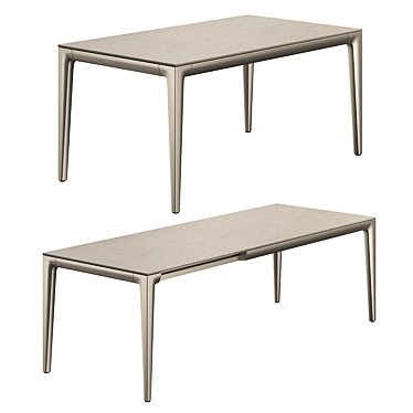 Italian Duke Dining Table: 2022 Gorgeous Addition 3D model image 1 
