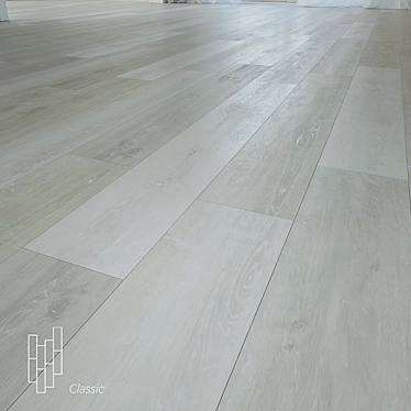 Oak Diamond Flooring Vray Model 3D model image 1 