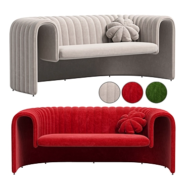 Modern Chic REMNANT Sofa Design 3D model image 1 