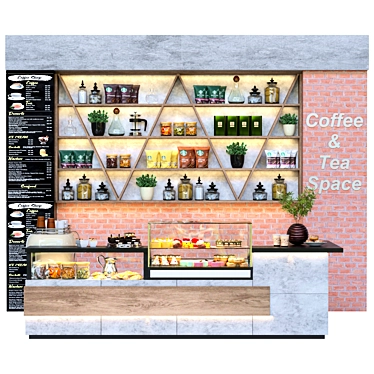 3D Max Coffee Models Collection 3D model image 1 